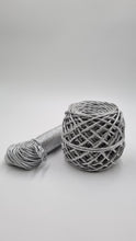 Cargar imagen en el visor de la galería, Cuerda Metalizada Peinada, Silver 5 mm