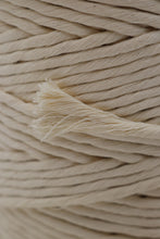 Cargar imagen en el visor de la galería, Algodón Peinado Natural Premium 5 mm Macramé