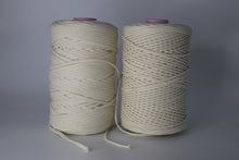 Cargar imagen en el visor de la galería, Algodón Natural Cordón Trenzado Premium 5 mm
