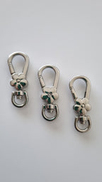 Mosquetones y Argollas metálicas, Accesorios para llaveros