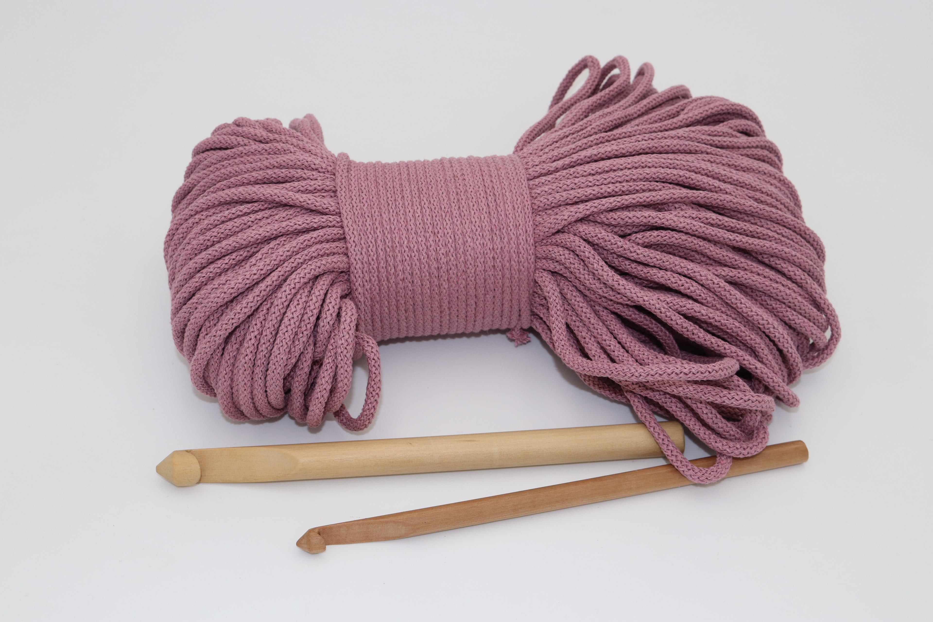 Cordón Trenzado Relleno Soft 5mm de Algodón reciclado 550 grs.