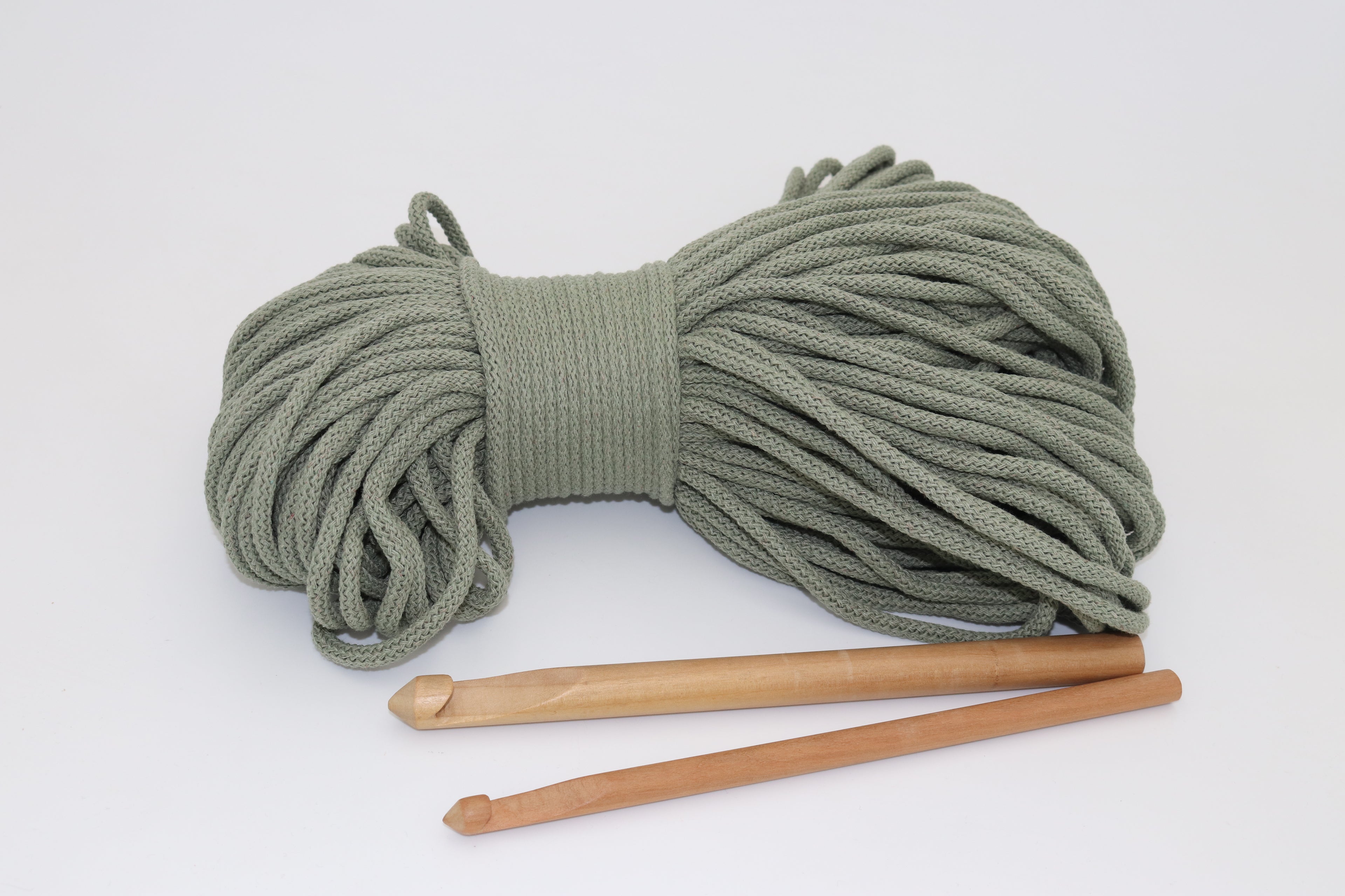 Cordón Trenzado Relleno Soft 5mm de Algodón reciclado 550 grs.