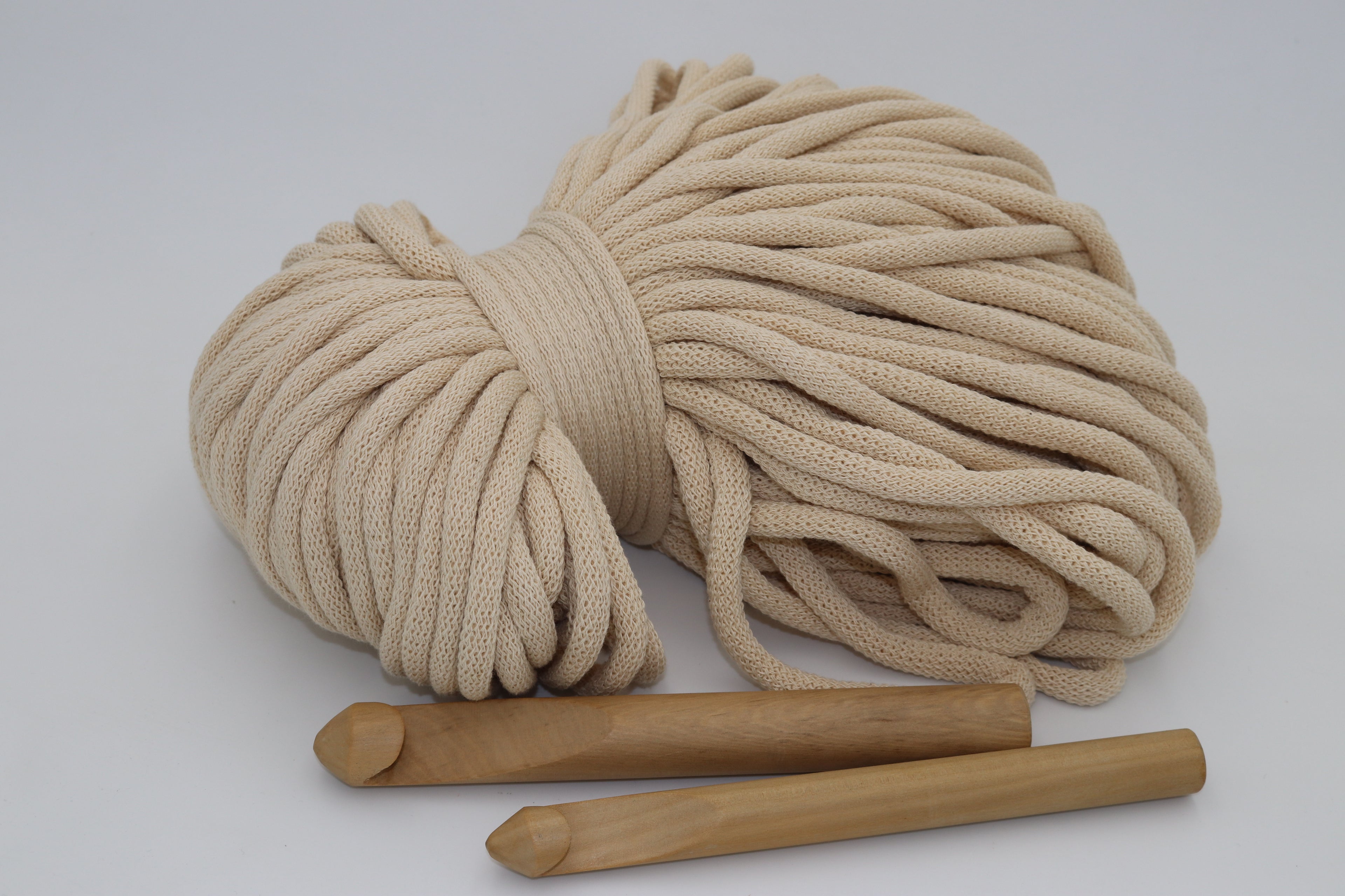 Cordón Trenzado Relleno Soft 5mm de Algodón reciclado 550 grs.