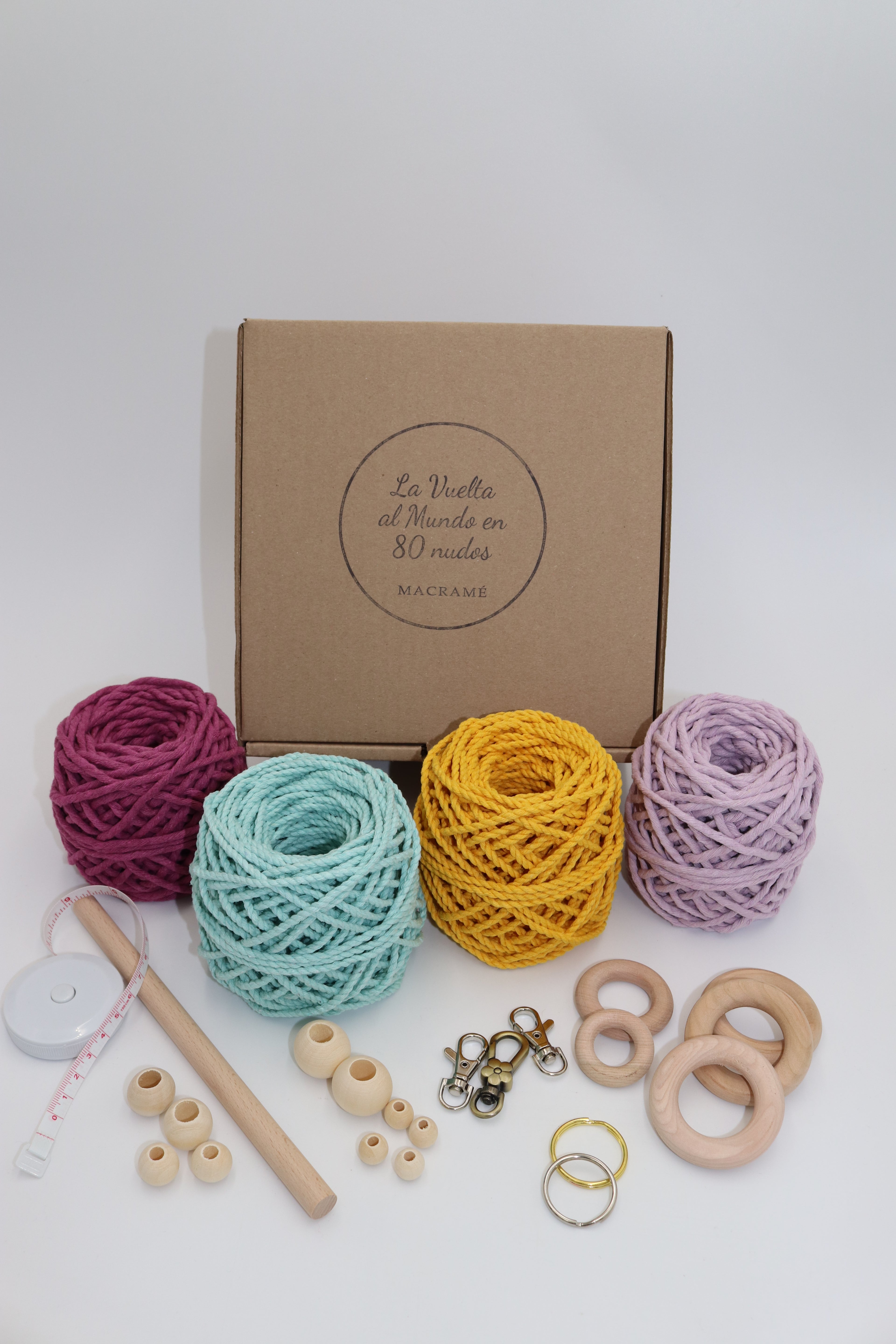 Kit 1 de Inicio al Macramé