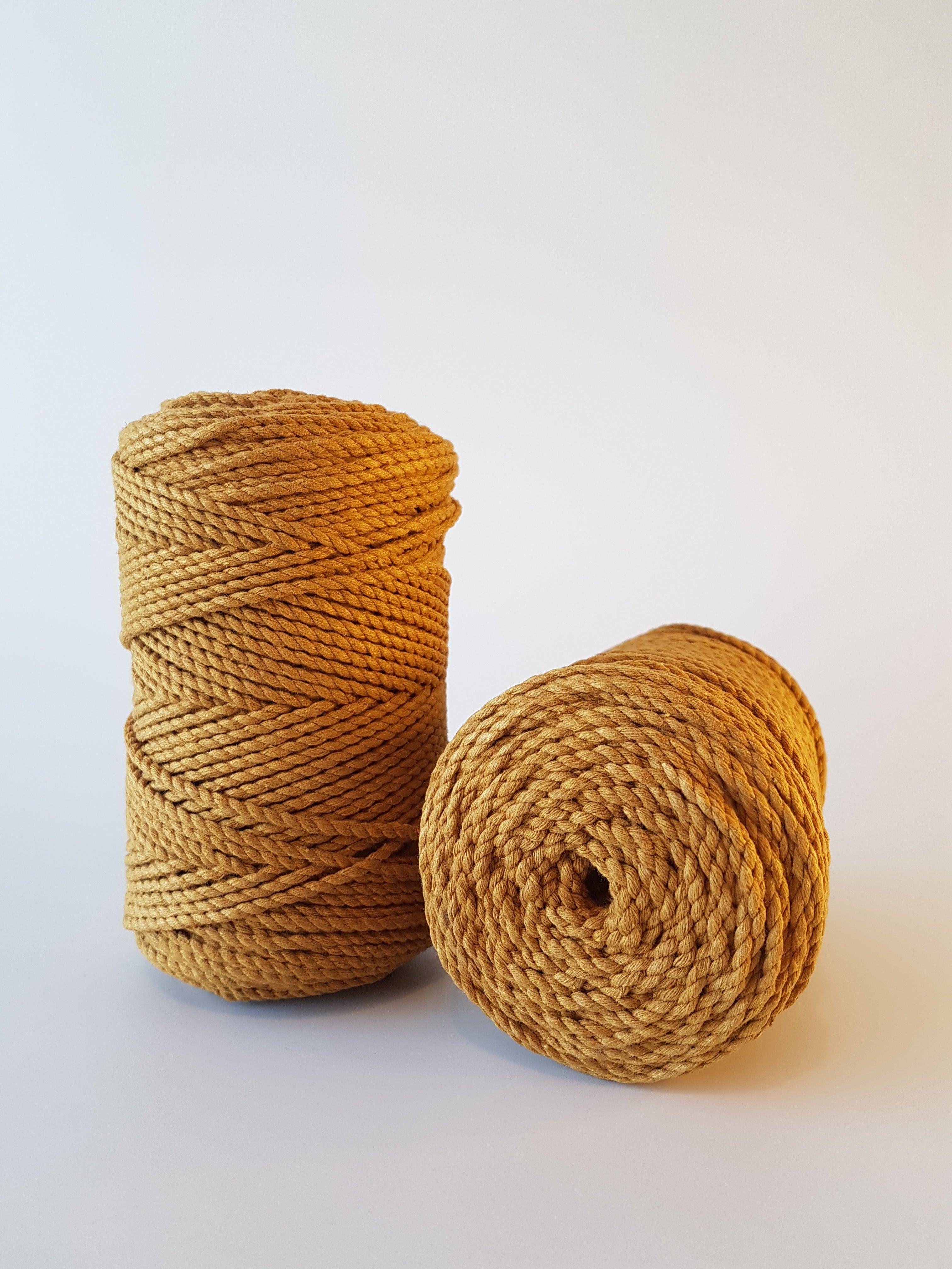 Algodón Torcido Reciclado Premium 3 mm Macramé