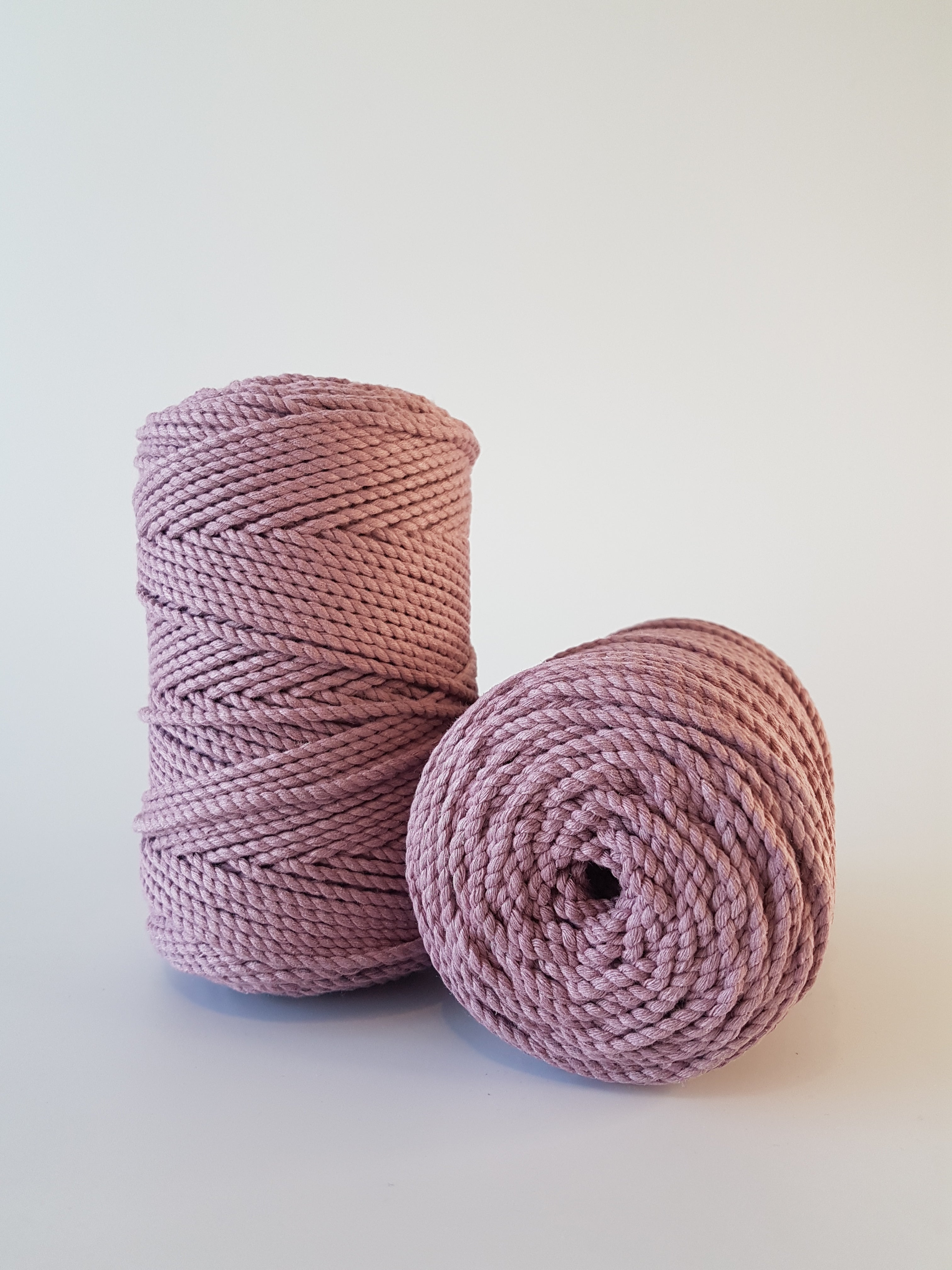 Algodón Torcido Reciclado Premium 3 mm Macramé