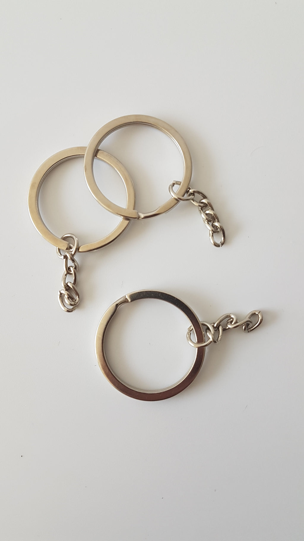 Mosquetones y Argollas metálicas, Accesorios para llaveros