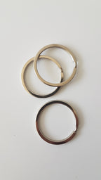 Mosquetones y Argollas metálicas, Accesorios para llaveros