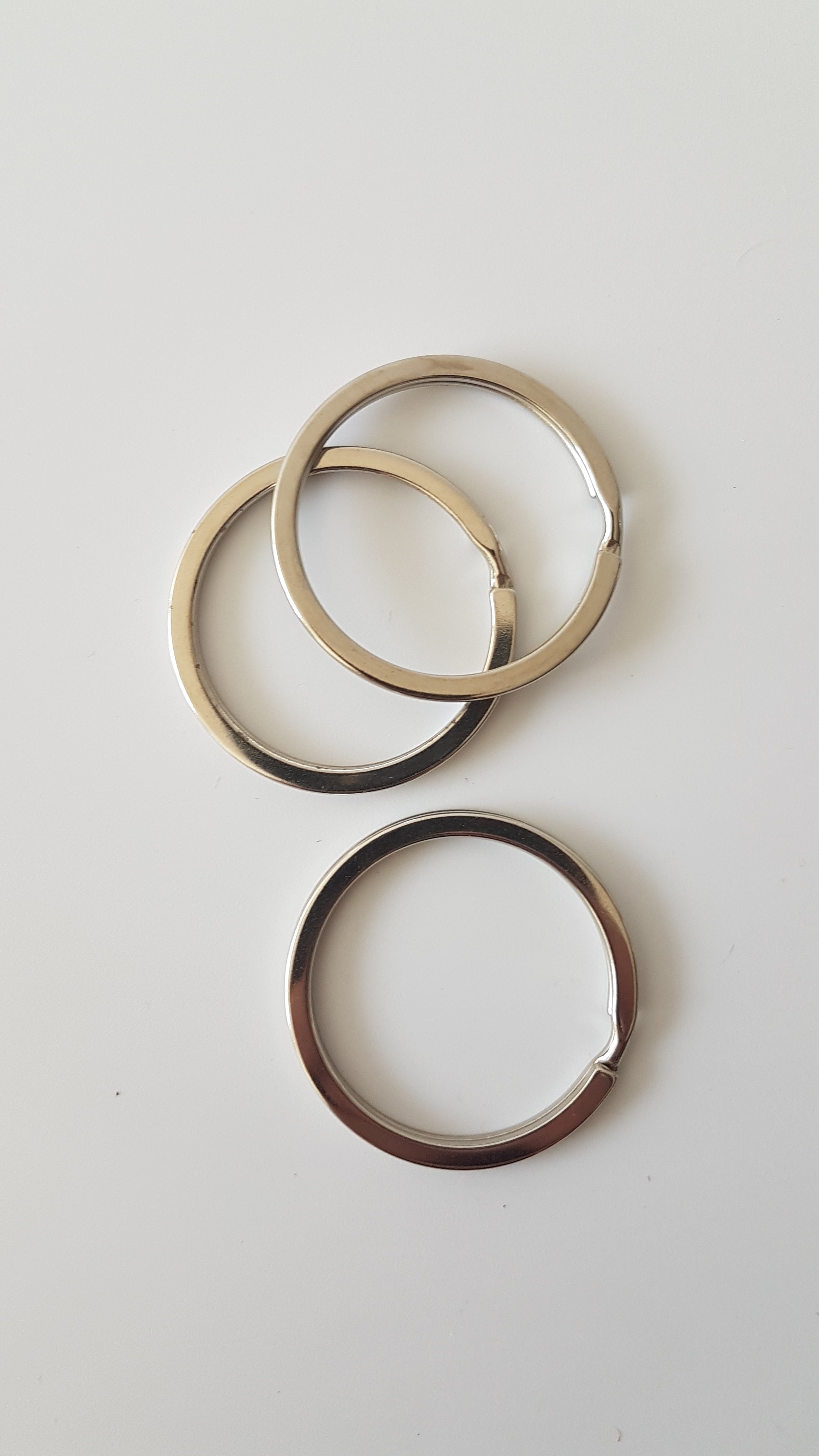 Mosquetones y Argollas metálicas, Accesorios para llaveros