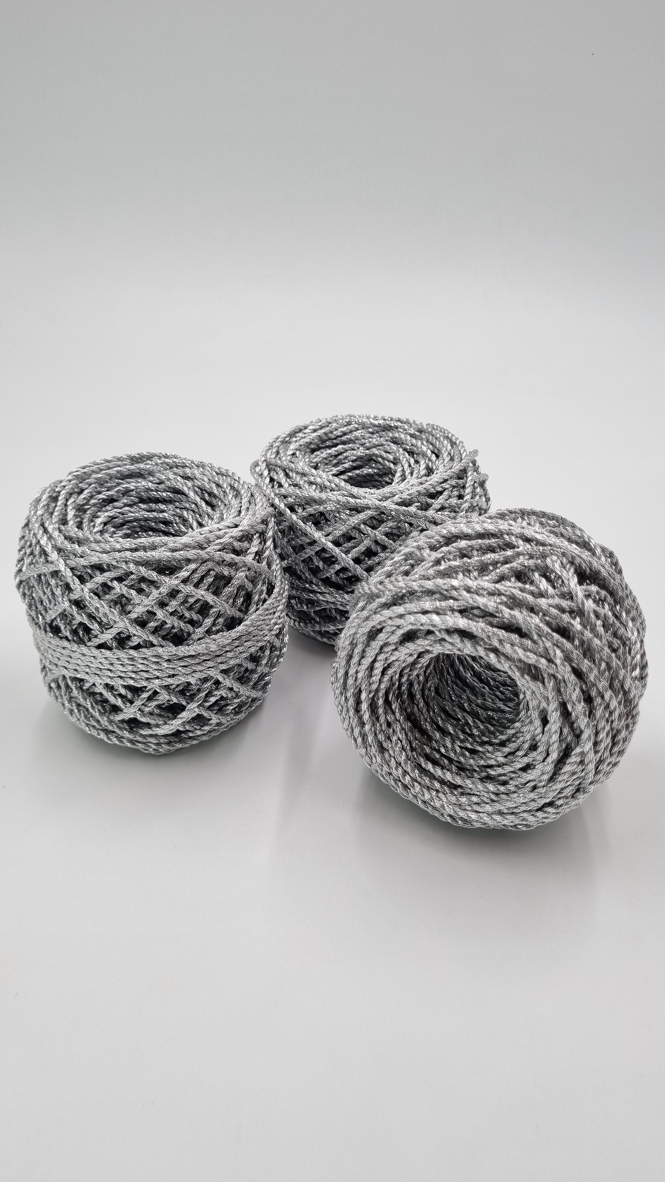 Cuerda Metalizada Torcida de 3 mm