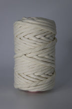 Algodón Peinado Natural Premium 9 mm Macramé