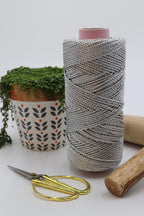 Cuerda Metalizada Torcida de 3 mm