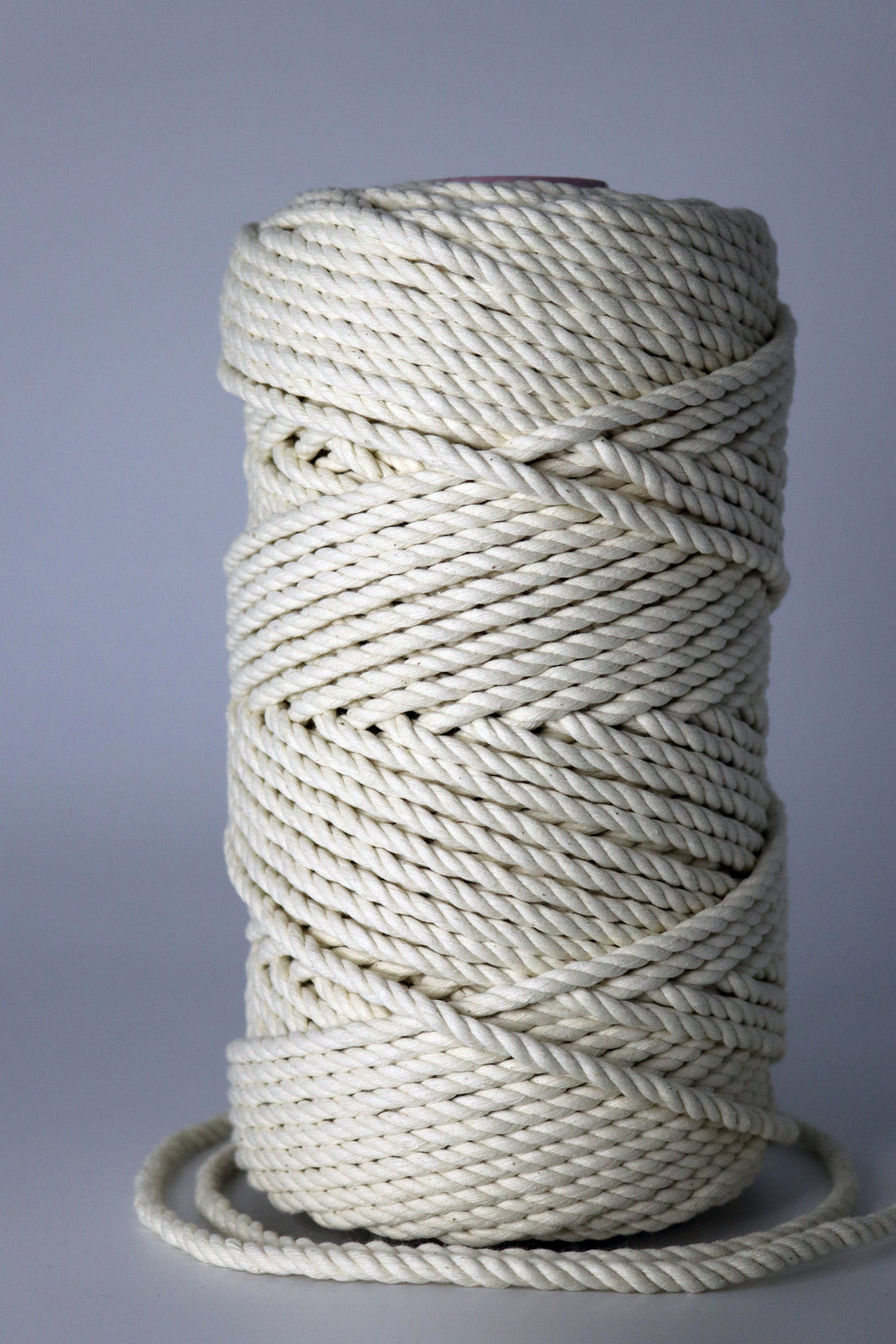 Algodón Torcido Natural Premium 5 mm Macramé