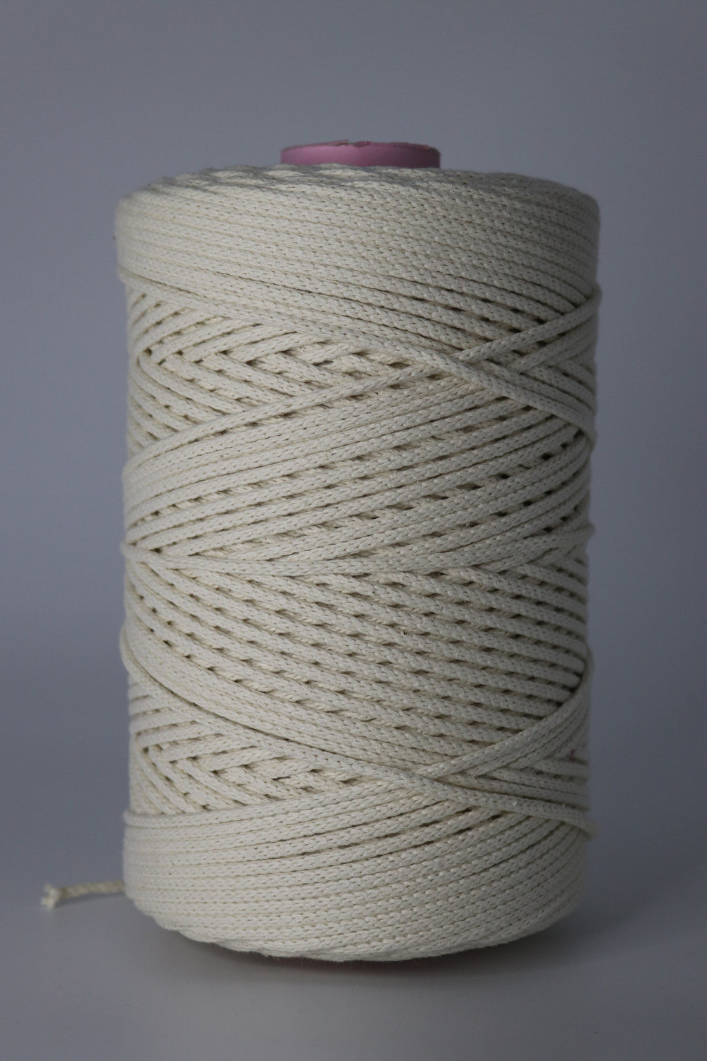 Algodón Trenzado Natural Premium 3 mm Macramé