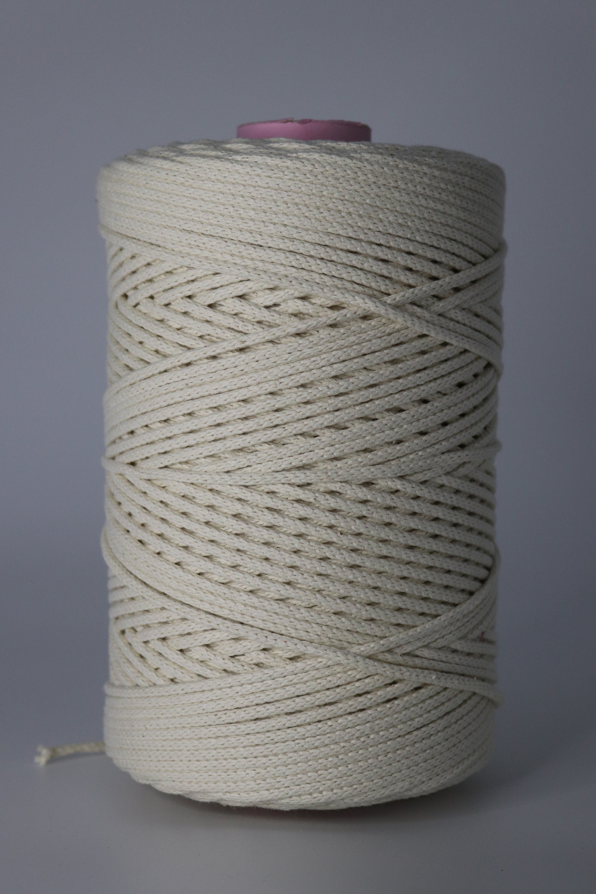 Algodón Trenzado Natural Premium 3 mm Macramé