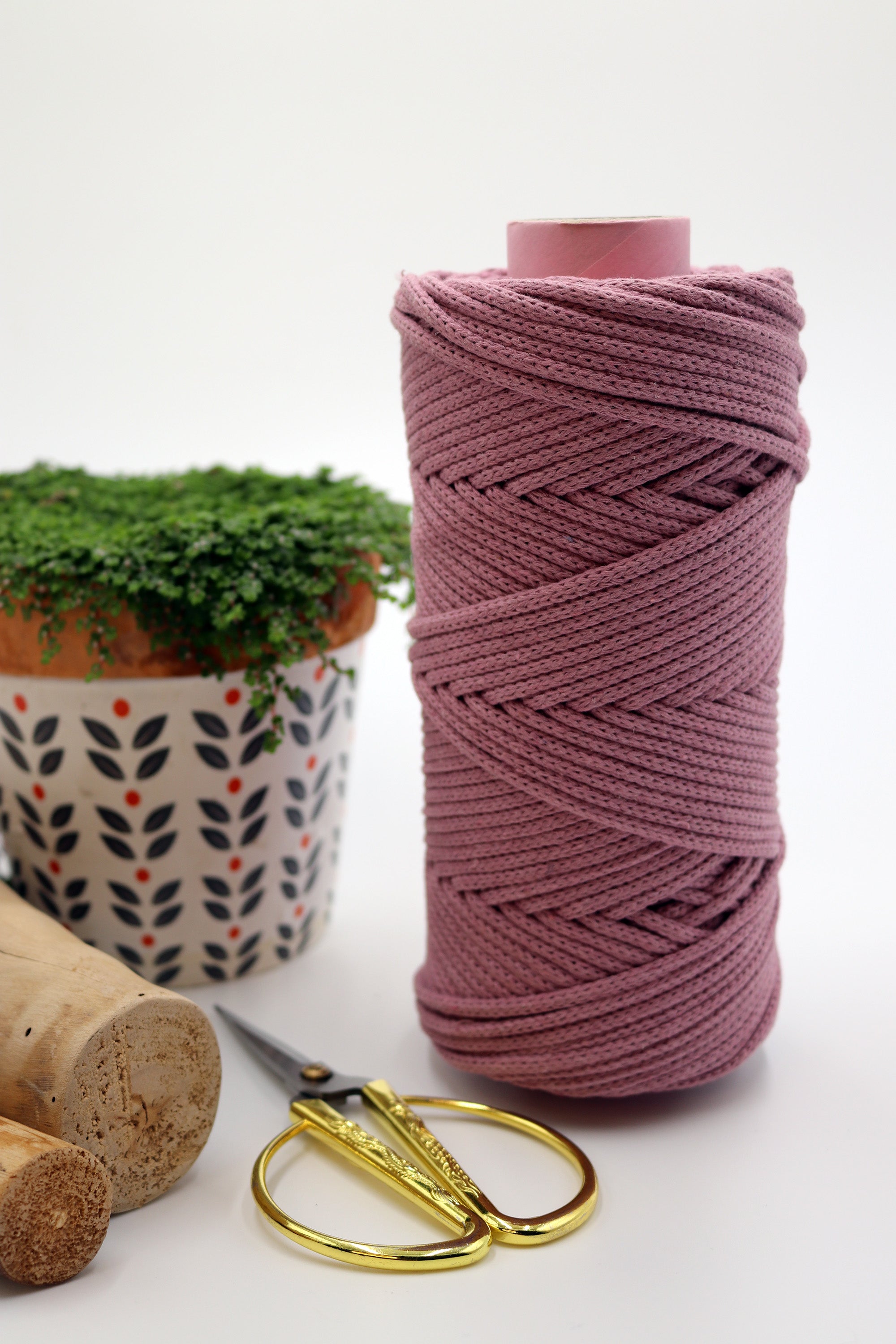 Algodón Trenzado Reciclado Premium 3 mm Macramé