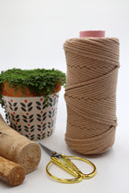 Algodón Trenzado Reciclado Premium 3 mm Macramé