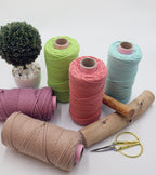 Algodón Trenzado Reciclado Premium 3 mm Macramé